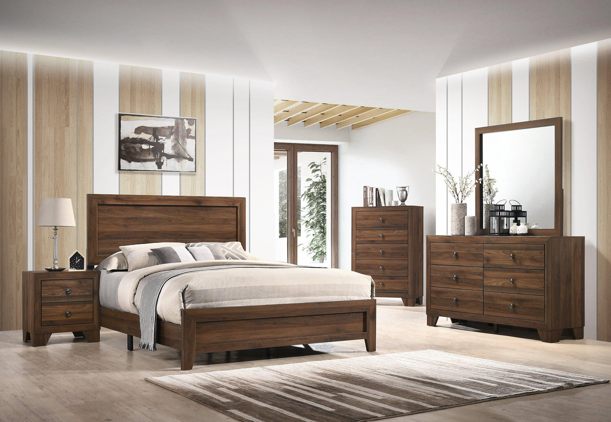 Millie Cherry Brown Dresser by Crown Mark at Eve Furniture