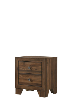 Millie Cherry Brown Nightstand by Crown Mark at Eve Furniture