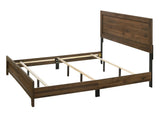 Millie Cherry Brown Panel Bedroom Set by Crown Mark at Eve Furniture