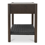 Millie Dark Brown Nightstand by MOES at Eve Furniture
