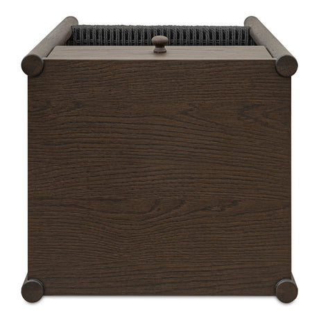 Millie Dark Brown Nightstand by MOES at Eve Furniture