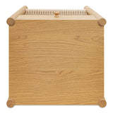 Millie Natural Nightstand by Moe's Home at Eve Furniture