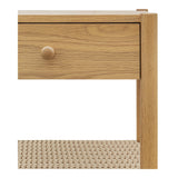Millie Natural Nightstand by Moe's Home at Eve Furniture