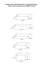 Millie Twin Workstation Loft Bed White