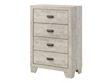 Millie White Chest by Crown Mark at Eve Furniture