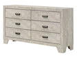 Millie White Dresser by Crown Mark at Eve Furniture