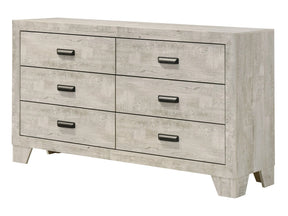 Millie White Dresser by Crown Mark at Eve Furniture