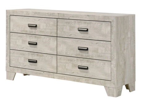 Millie White Dresser by Crown Mark at Eve Furniture
