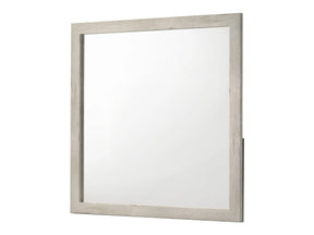 Millie White Dresser Mirror by Crown Mark at Eve Furniture