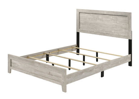 Millie White Full Bed by Crown Mark at Eve Furniture