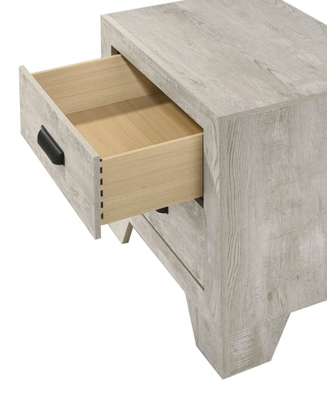 Millie White Nightstand by Crown Mark at Eve Furniture