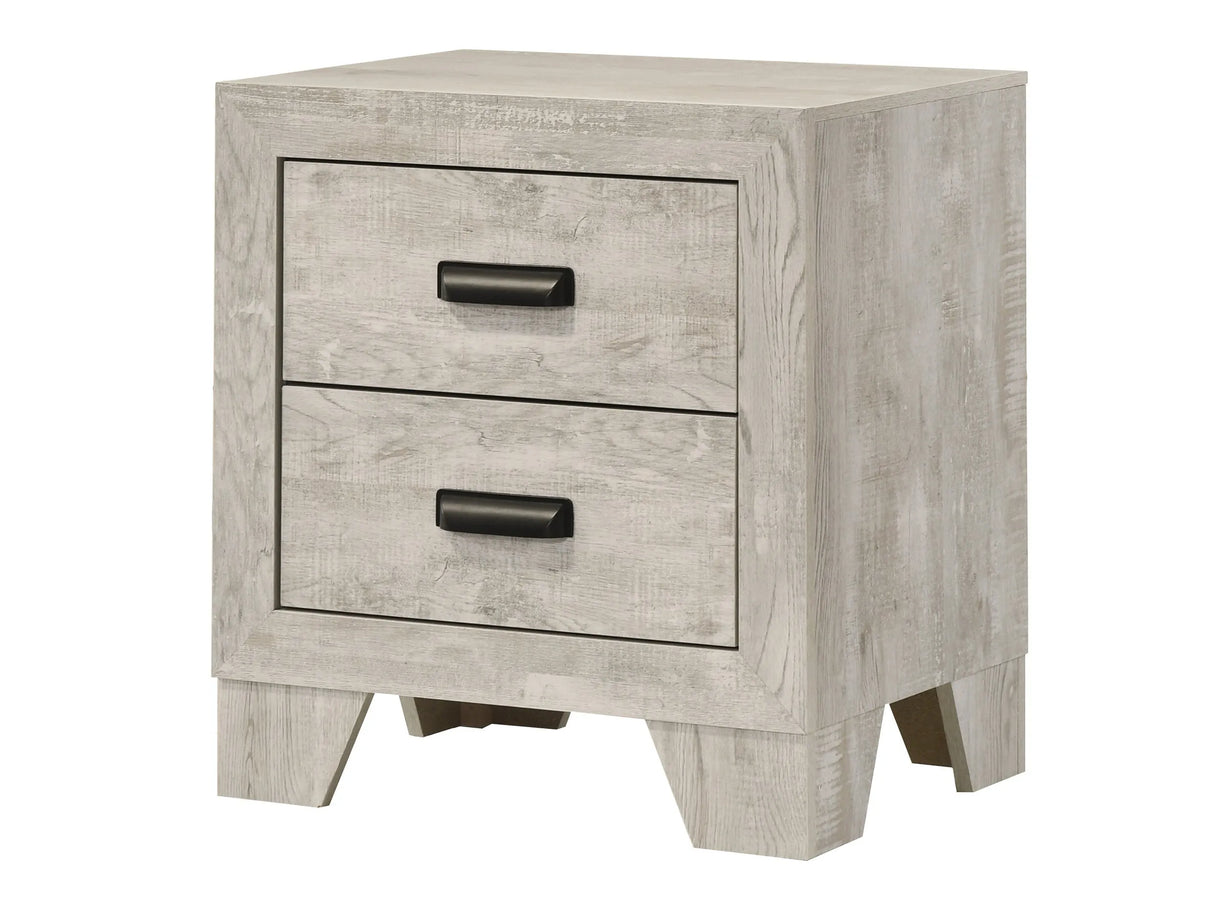 Millie White Nightstand by Crown Mark at Eve Furniture