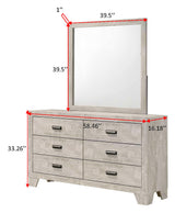 Millie White Panel Youth Bedroom Set by Crown Mark at Eve Furniture
