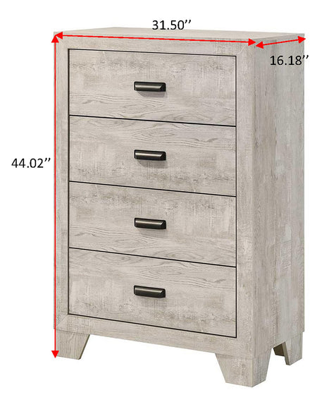 Millie White Panel Youth Bedroom Set by Crown Mark at Eve Furniture