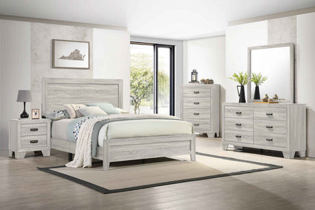 Millie White Panel Youth Bedroom Set by Crown Mark at Eve Furniture