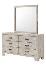 Millie Whitewash Dresser Mirror (Mirror Only)