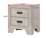 Millie Whitewash Nightstand