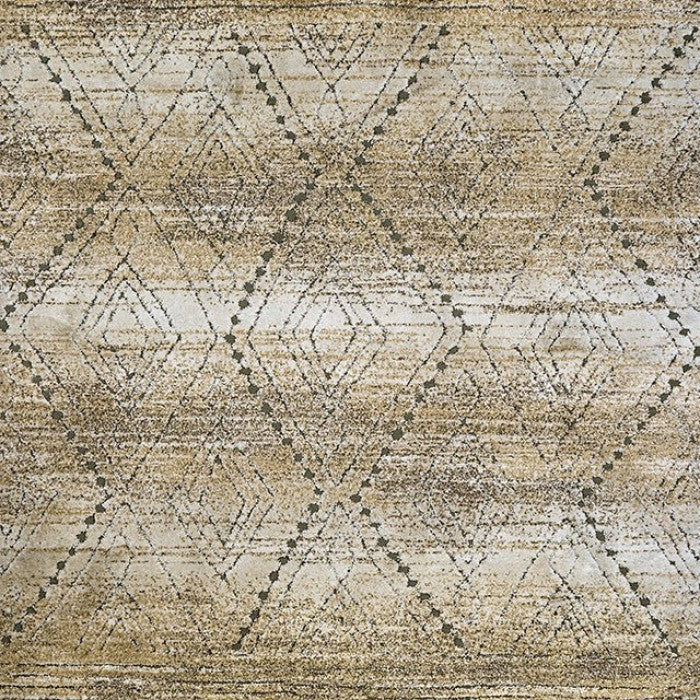 Millsboro Tan Area Rug by Furniture of America at Eve Furniture