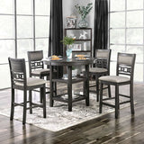 Milly Gray 5-Piece Counter Height Set