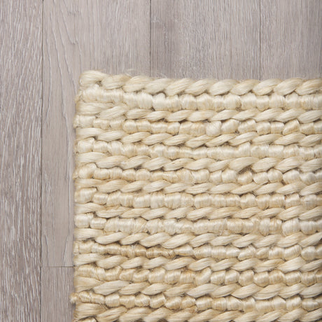 Milo Camel Color Woven Hemp Area Rug by Mercana at Eve Furniture
