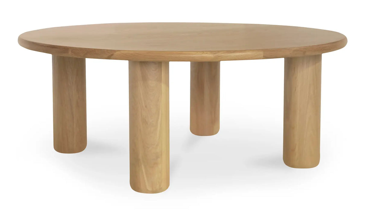 Milo Coffee Table - Oak by Moe's Home at Eve Furniture