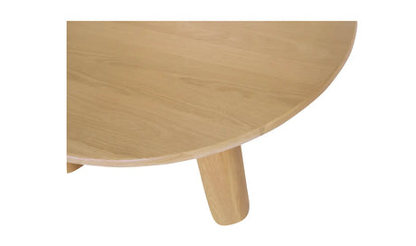 Milo Coffee Table - Oak by Moe's Home at Eve Furniture