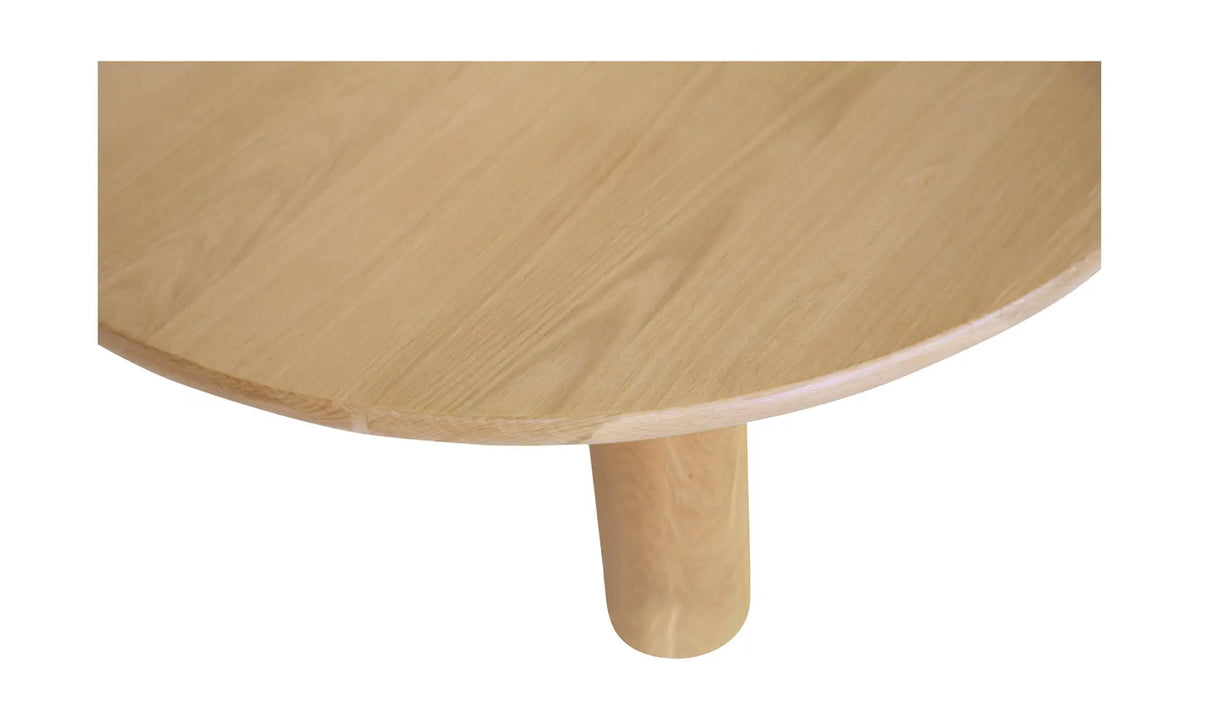 Milo Coffee Table - Oak by Moe's Home at Eve Furniture