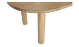 Milo Large Dining Table Oak by Moe's Home at Eve Furniture
