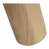 Milo Oak Large Dining Table by Moe's Home at Eve Furniture