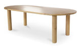 Milo Small Dining Table Oak by Moe's Home at Eve Furniture