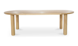 Milo Small Dining Table Oak by Moe's Home at Eve Furniture