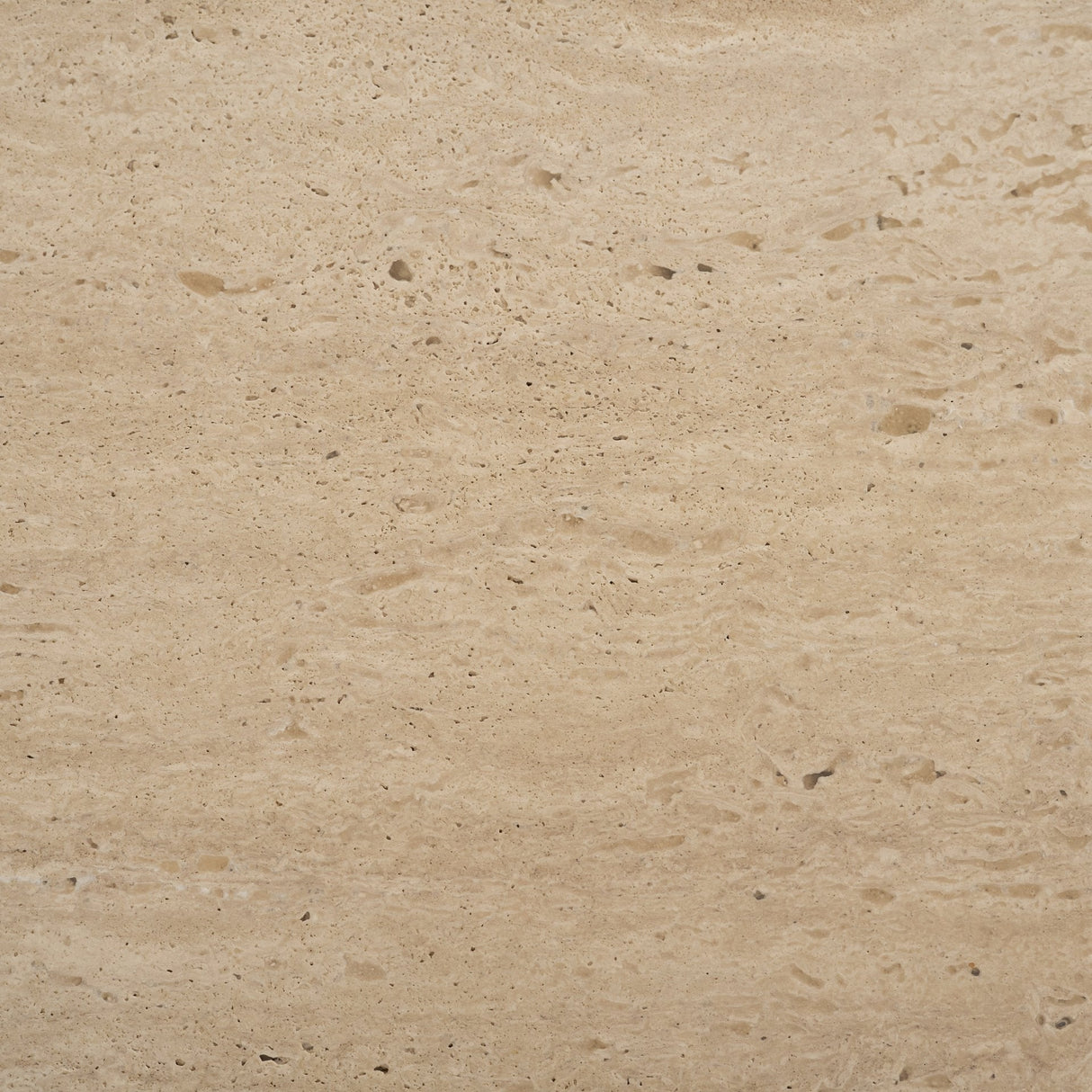 Milos Travertine Top w/ Light Brown Oak Wood Coffee Table by Mercana at Eve Furniture