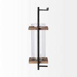 Milton Rustic wall mounted candle holder by Mercana at Eve Furniture