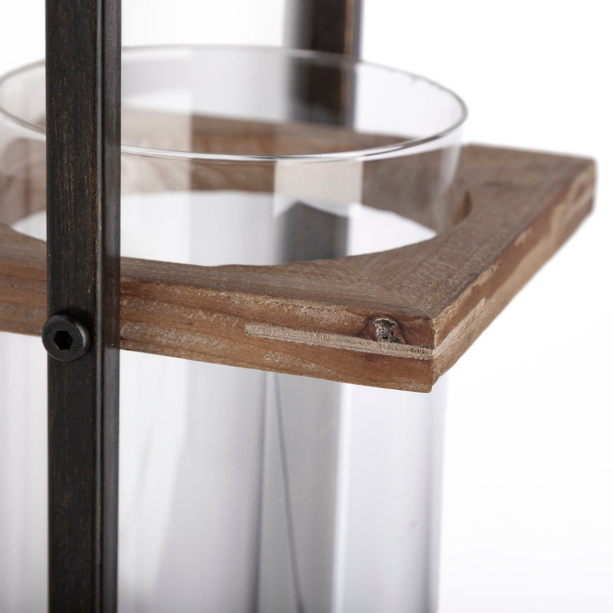 Milton Rustic wall mounted candle holder by Mercana at Eve Furniture
