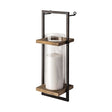 Milton Rustic wall mounted candle holder by Mercana at Eve Furniture