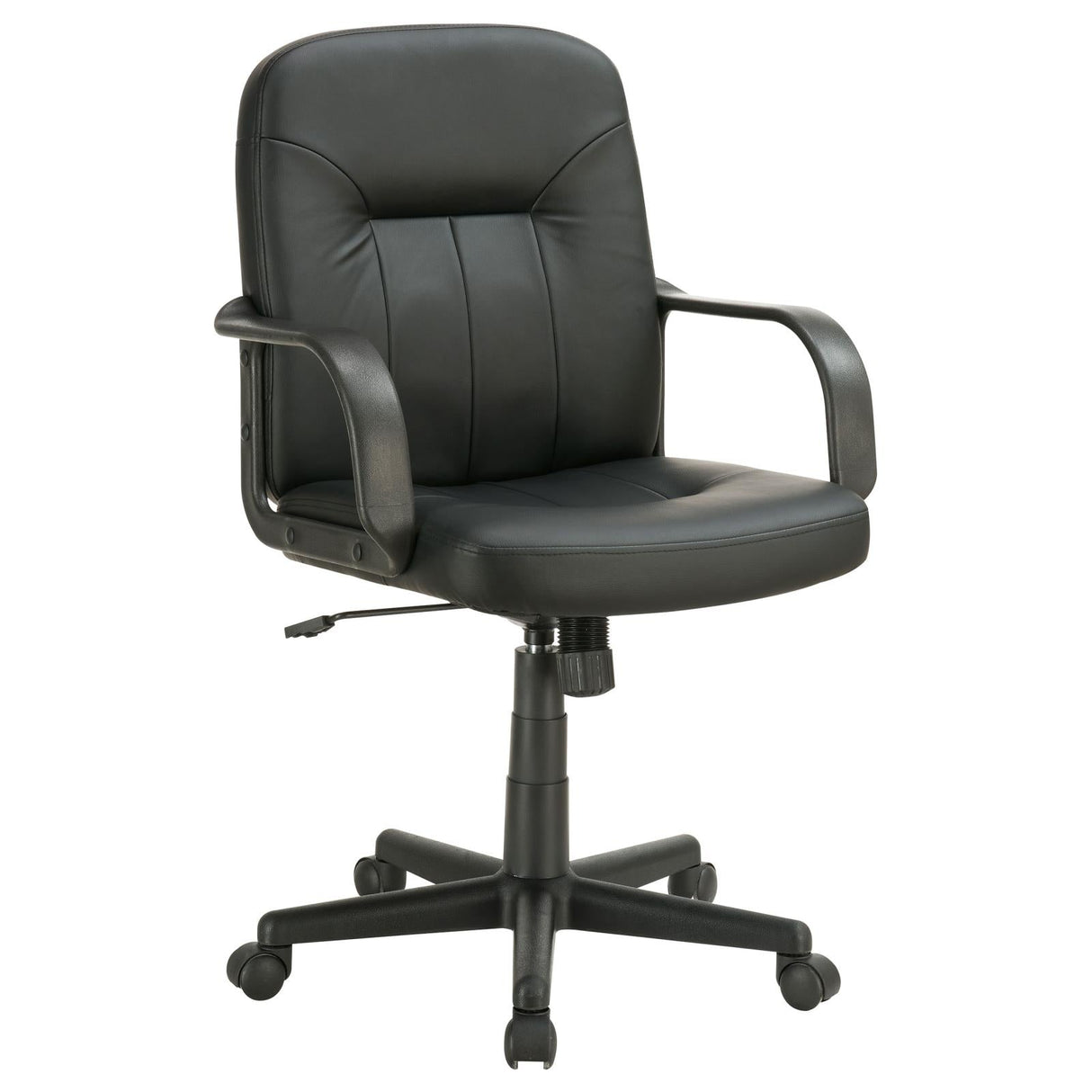 Minato Black Adjustable Height Office Chair