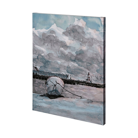 Minato I by Mercana Studio a Hand Embellished Textured Canvas by Mercana at Eve Furniture