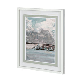 Minato II by Amber Zhou a Framed Art Print Matted under Glass by Mercana at Eve Furniture