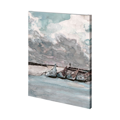 Minato II by Mercana Studio a Hand Embellished Textured Canvas by Mercana at Eve Furniture