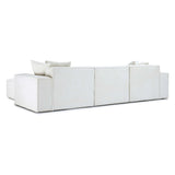Mindy Chenille Basketweave Modular Sectional by TOV Furniture at Eve Furniture