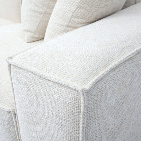 Mindy Chenille Basketweave Modular Sectional by TOV Furniture at Eve Furniture