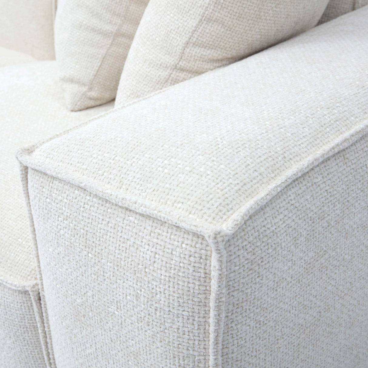 Mindy Chenille Basketweave Modular Sectional by TOV Furniture at Eve Furniture