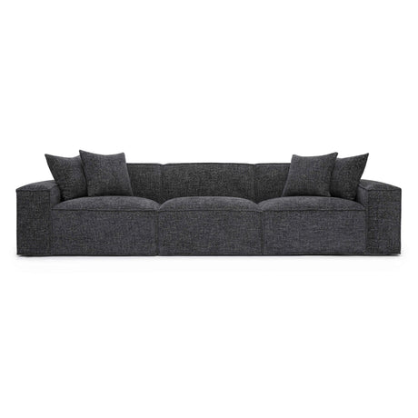Mindy Chenille Basketweave Modular Sofa by TOV Furniture at Eve Furniture