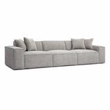 Mindy Chenille Basketweave Modular Sofa by TOV Furniture at Eve Furniture