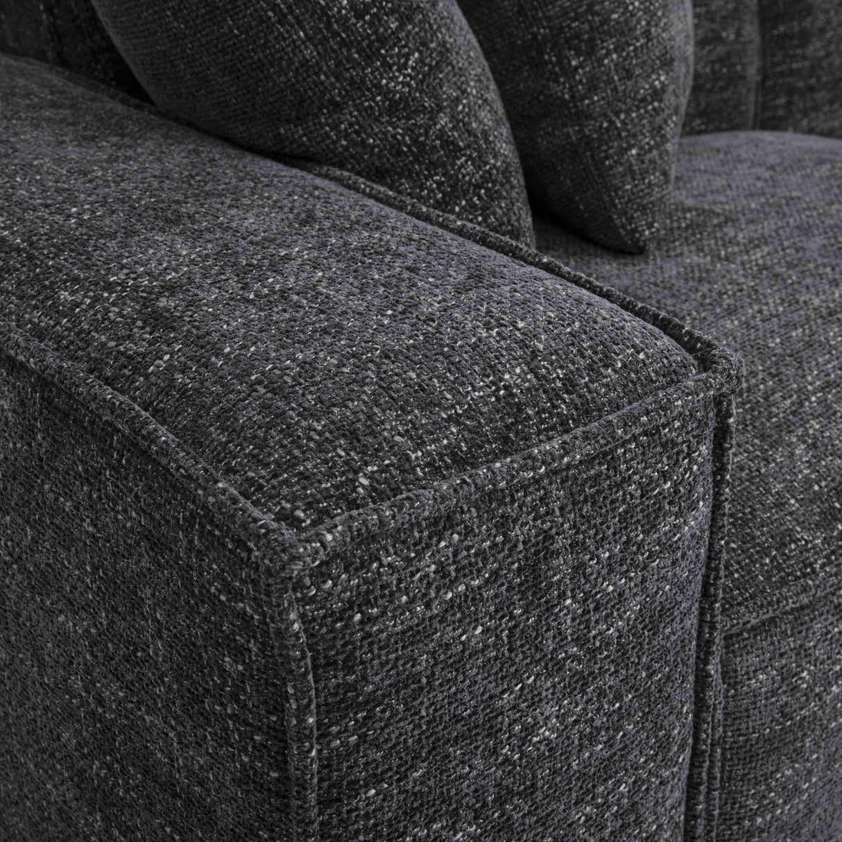 Mindy Chenille Basketweave Modular Sofa by TOV Furniture at Eve Furniture
