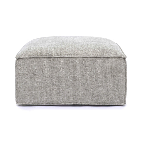 Mindy Chenille Basketweave Ottoman by TOV Furniture at Eve Furniture