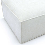Mindy Chenille Basketweave Ottoman by TOV Furniture at Eve Furniture