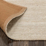 Mini Ivory Boucle Rug by Classic Home at Eve Furniture