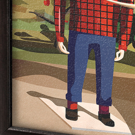 Minnesota Go USA (SM) by Mercana Studio a Hand Embellished Decograph Framed Art Print by Mercana at Eve Furniture