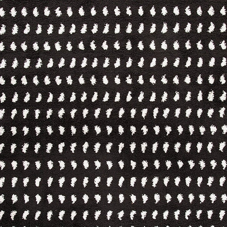 Minston Black/White 5' x 7' Rug by Ashley at Eve Furniture